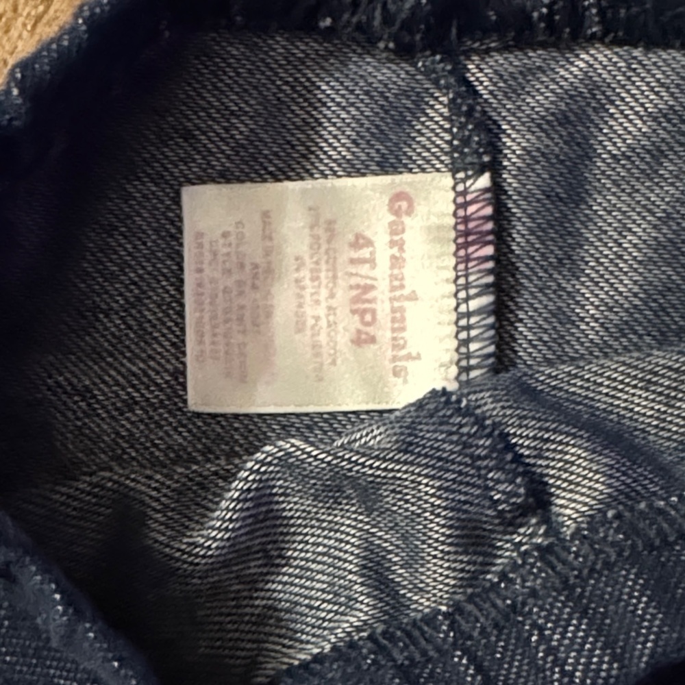 Kids Navy Blue Shorts size 4t - Picture 2 of 3